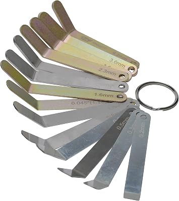 Oni Tools Feeler Gauge Jake Brake Tool Set for Volvo & Mack MP7 MP8 MP10 D12 D13 D16 Engine Intake & Exhaust Valve Adjustment Kit 14pc 88880053 88880052 85111377 Alternatives
