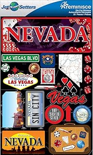 Reminisce Jet Setters 2 3-Dimensional Sticker, Nevada