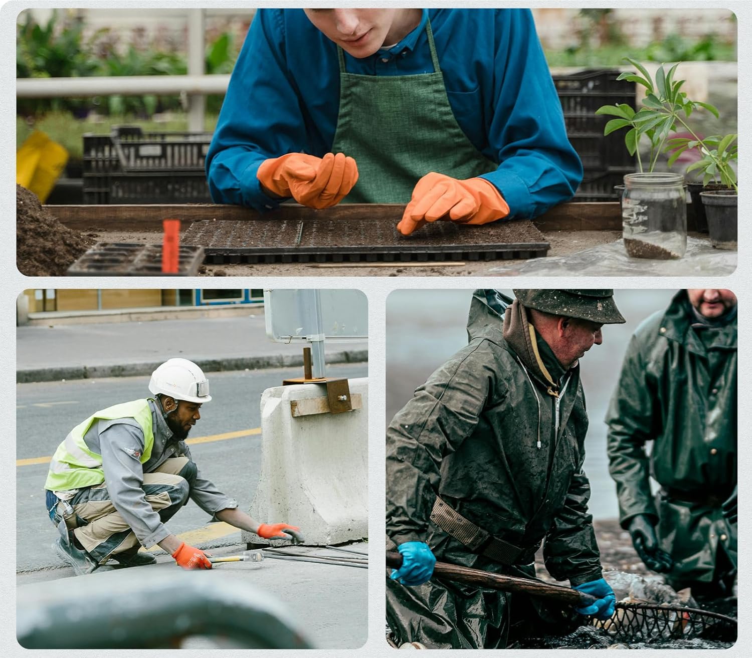 RainRider Rain Bib Pants for Men Women 150D Oxford Safety Trousers Heavy Duty Waterproof Work Pants Rip-Stop Overalls - Image 5