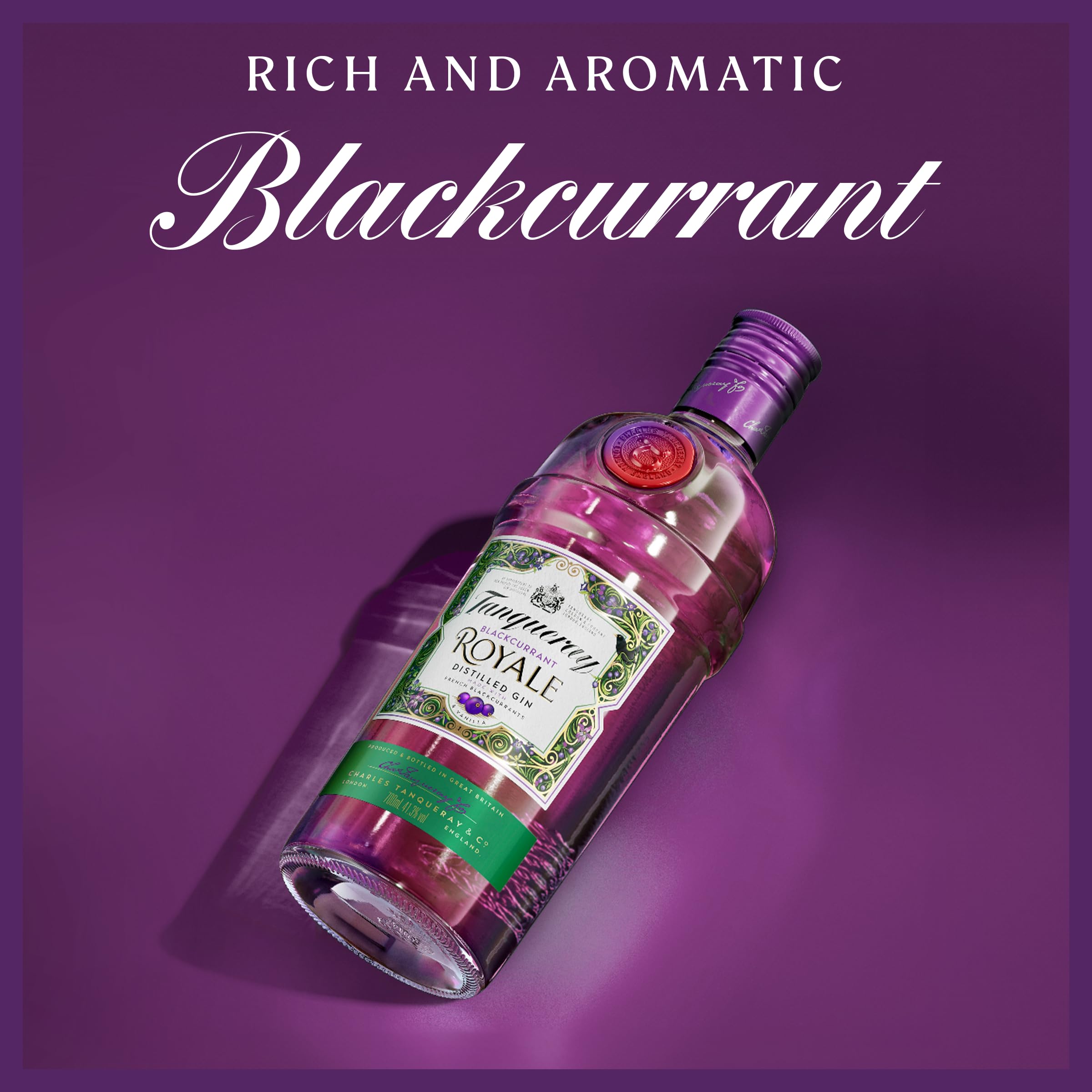 Tanqueray Blackcurrant ROYALE Distilled Gin 41,3% - 700 ml