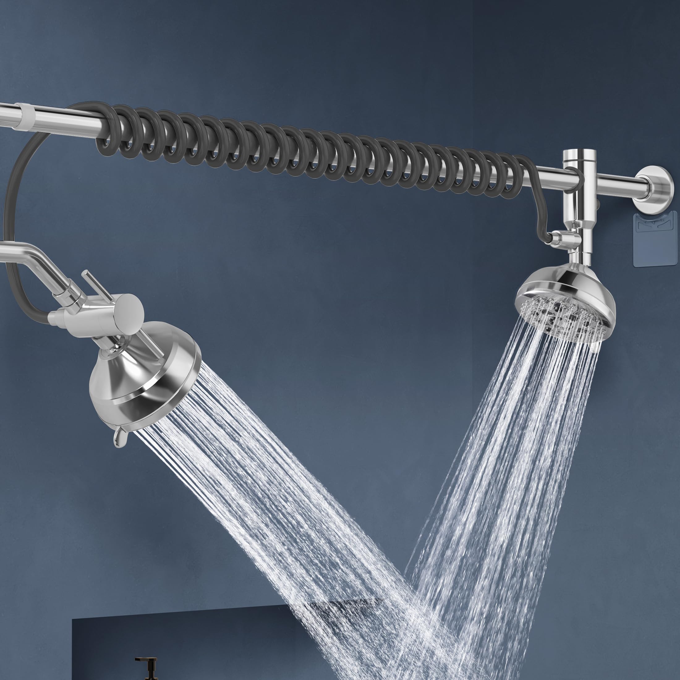 Photo 1 of KES Couples Shower Head with Adjustable Slider