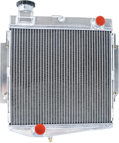 Radiador para 1969 1970 Datsun 2000 Camión 1982CC 121Cu 2.0L L4 Gas, 4 filas Radiador de aluminio de rendimiento completo