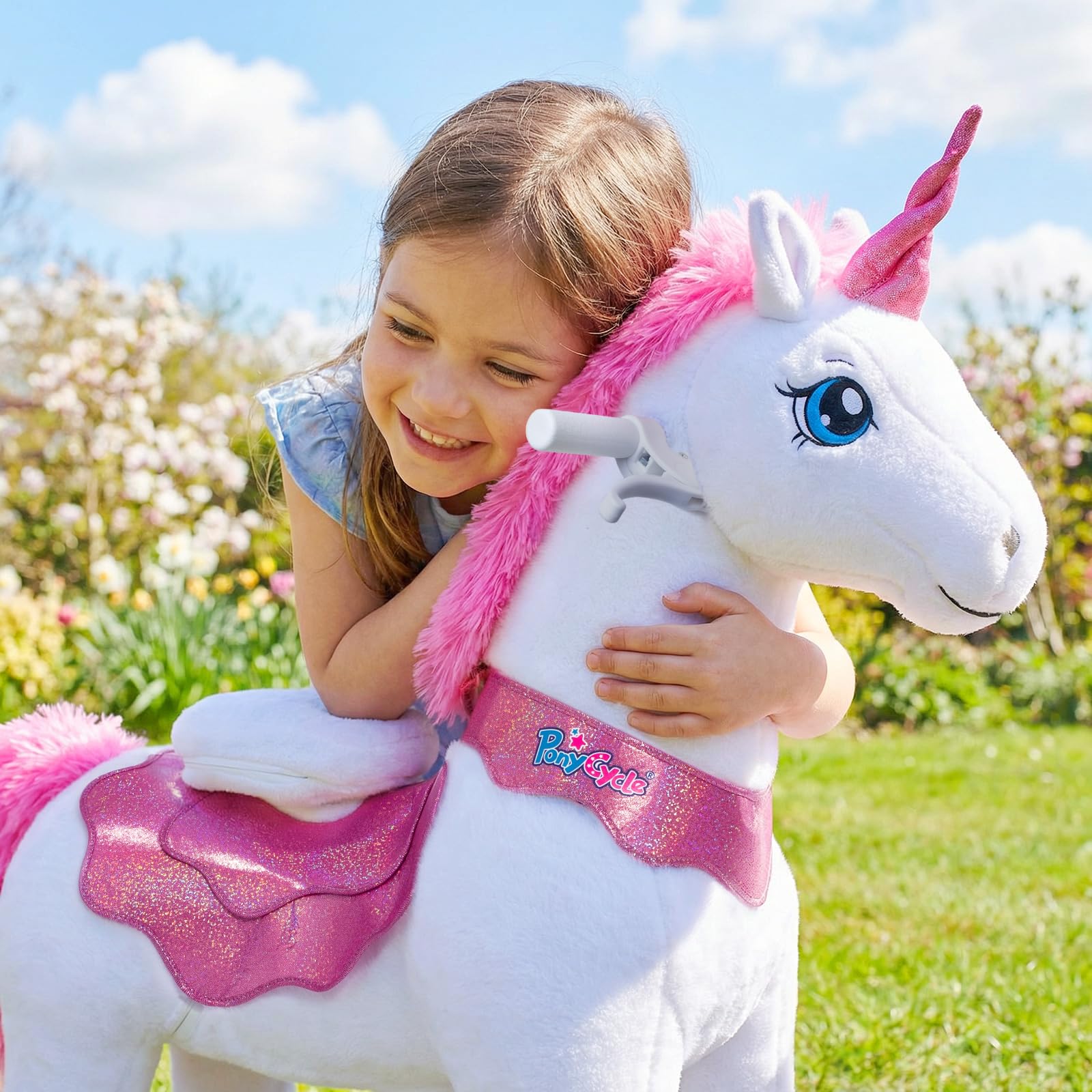Amazon.co.jp: PonyCycle Model E - ライド オン ユニコーン おもちゃ 