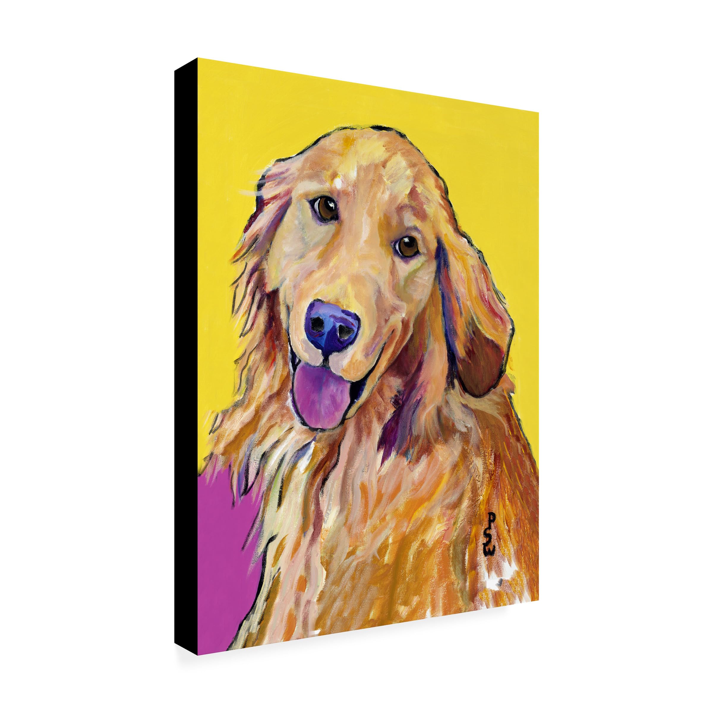 Trademark Fine Art Molly Canvas Art by Pat Saunders-White 35 by 47-Inch