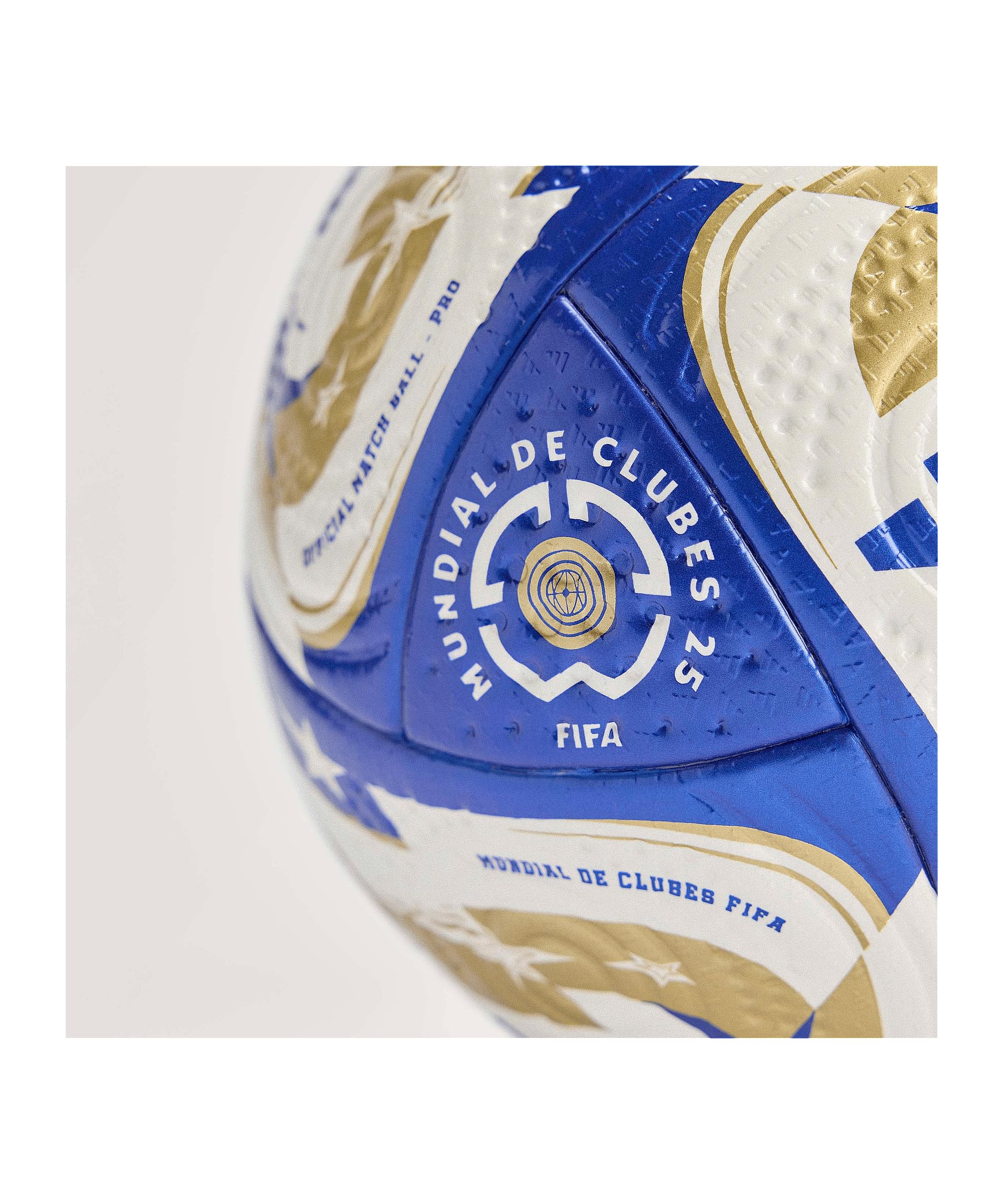 adidas Performance FIFA Club Word Cup Pro palla da gioco bianco blu 5 senza sesso