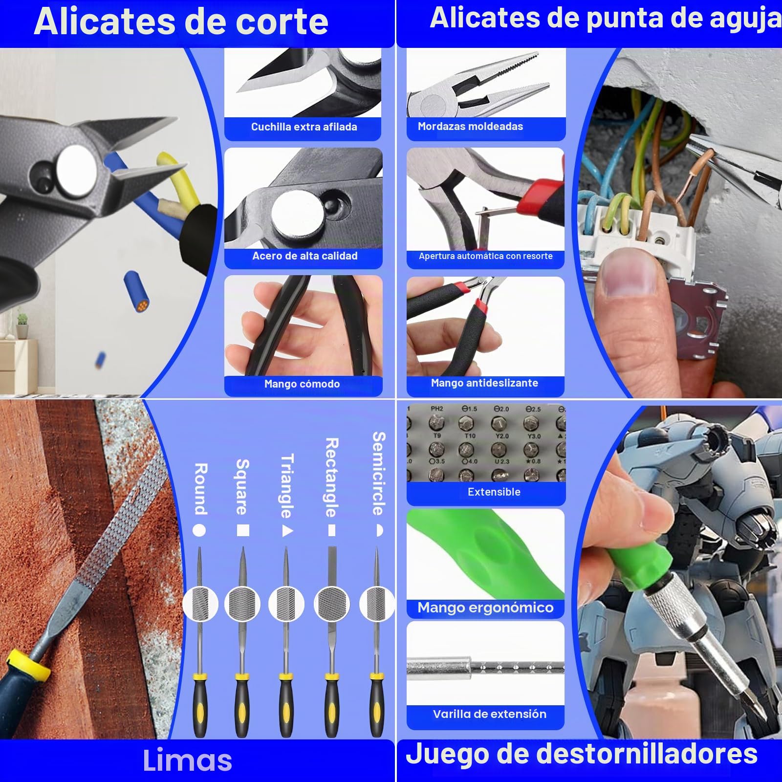 202 PCS 3D Impresora Herramientas Kit, Incluye Kit de Limpieza de Boquillas, Desbarbado, Herramientas de Extracción, Llaves, Pinzas, Alicates y más, Limpieza y Acabado de Modelos de Impresión 3D