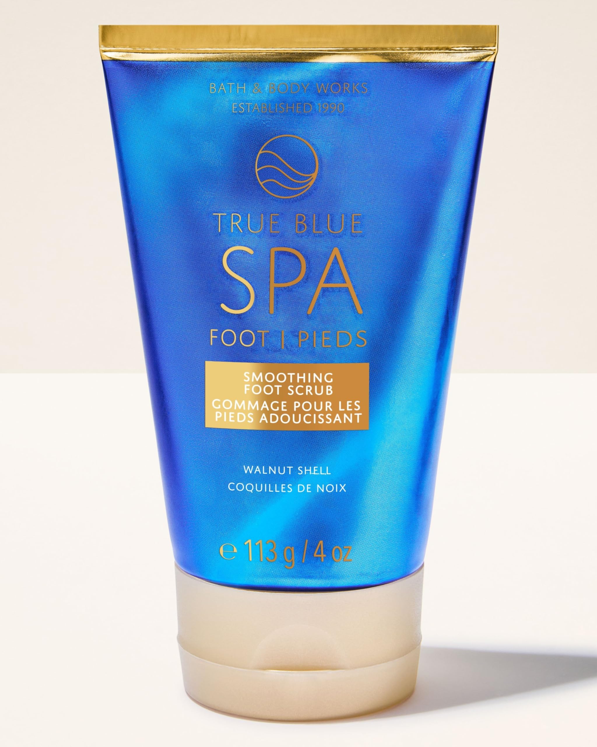 Bath & Body Works True Blue Spa Smoothing Foot Scrub |for Dead Skin Removal | Exfoliating Foot Scrub for Cracked Heels | Deep Cleansing & Smooth Soft Feet Care Fragrance - Fresh & Clean | Gender - Unisex| 113 g / 4 oz-image-46