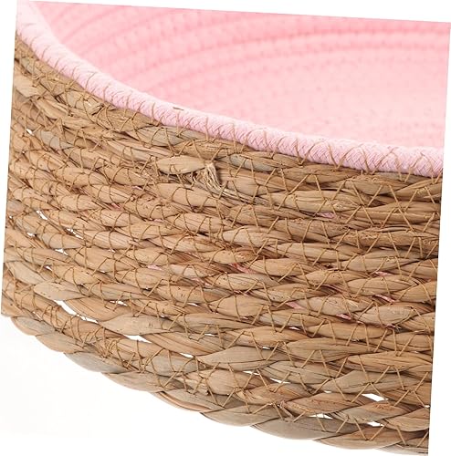 Miniatura 3 de balacoo Cama de ratán para mascotas, cojín redondo, camas para mascotas para perros pequeños, cama circular para perros, suministro de dormir para