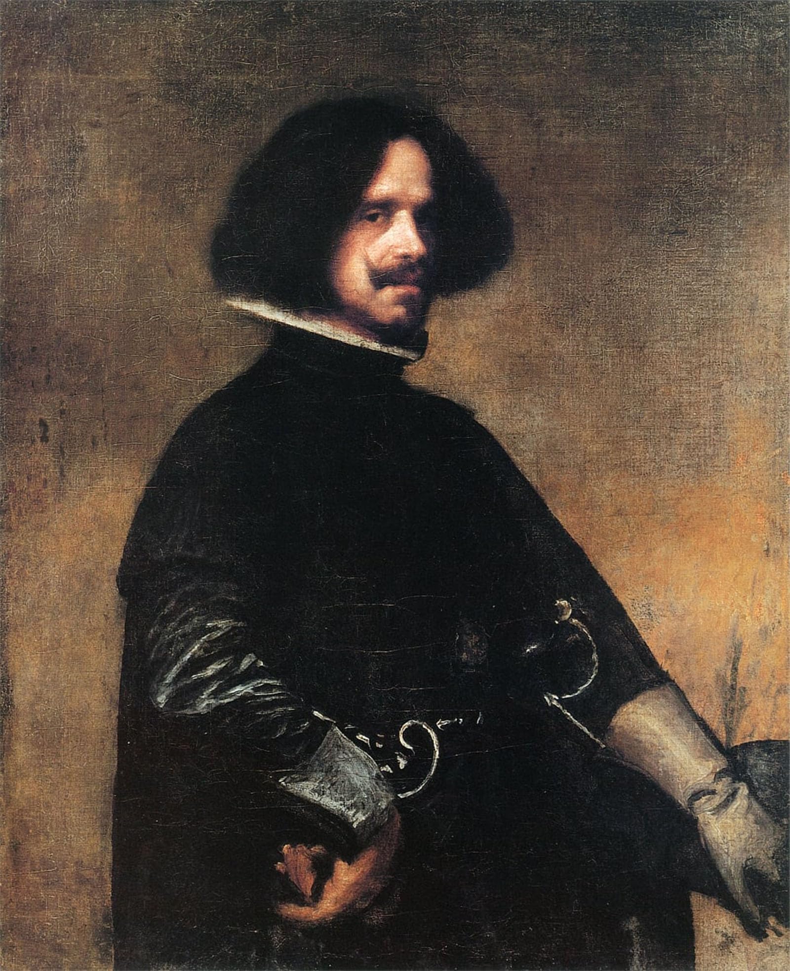 Cuadro de Lienzo Autoritratto di Diego Velázquez para Oficina 60x90cm 5