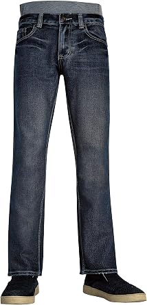 Flypaper Mens Straight Jeans Regular Fit