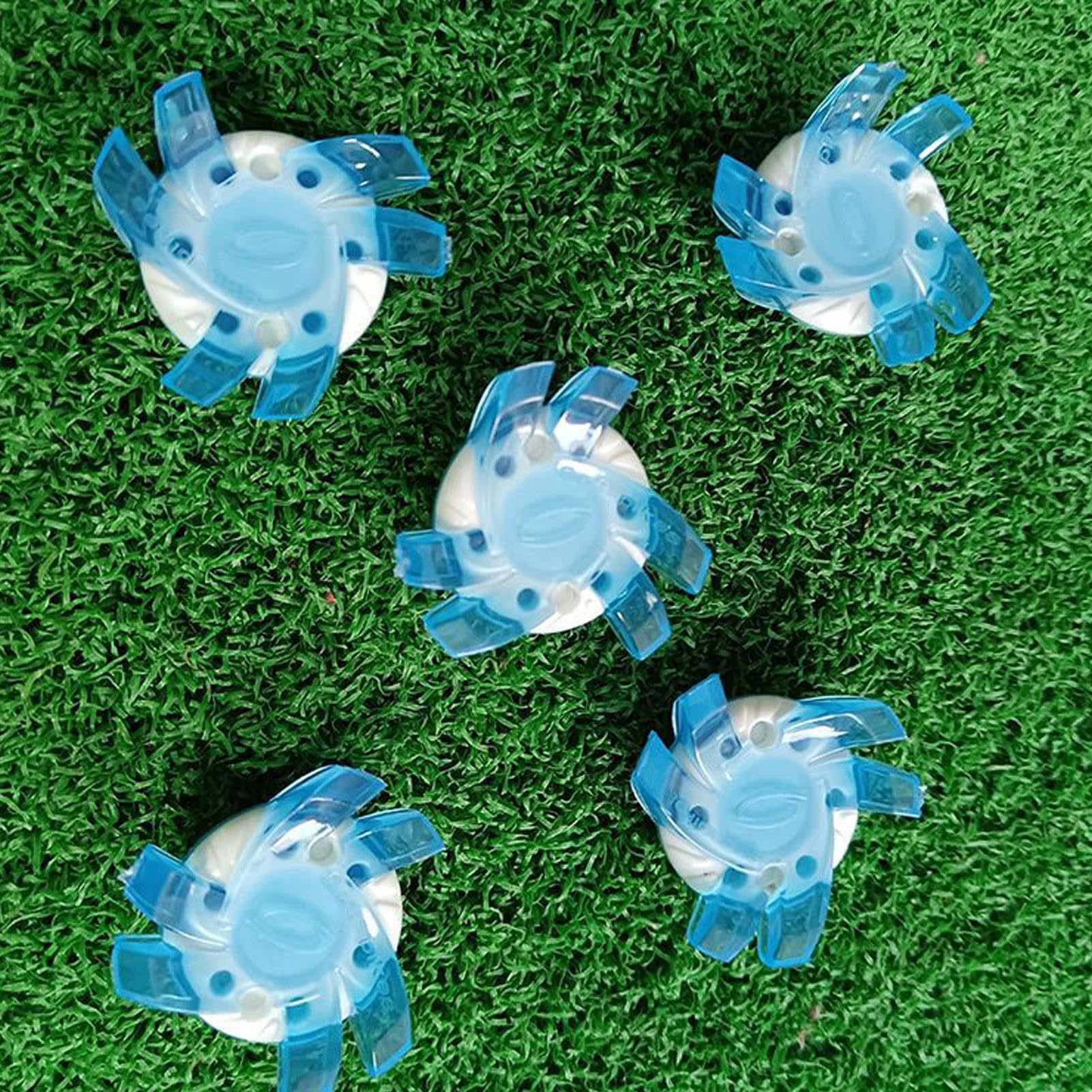 Genérico Chiodi per scarpe da golf, chiodi da golf, 12 pezzi con chiodi antiscivolo per scarpe da | Tacchetti veloci, chiave portatile, vite per campi da go