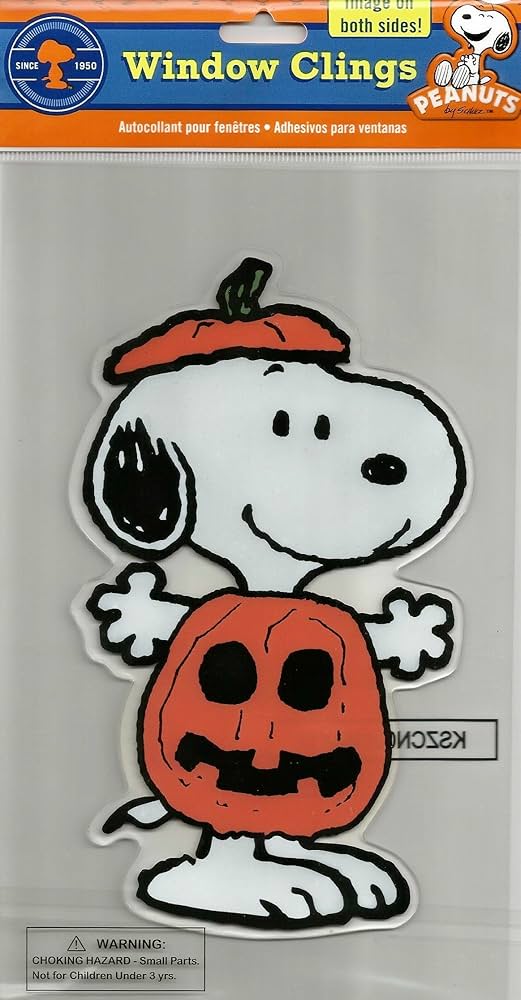 Amazon.com: Peanuts Spooky Jelz Snoopy Dressed As Pumpkin