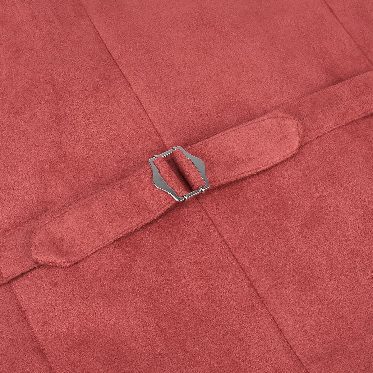 YFFUSHI Chaleco Hombre Gamuza Doble Botonadura Gotico Steampunk Terciopelo Para Fiesta