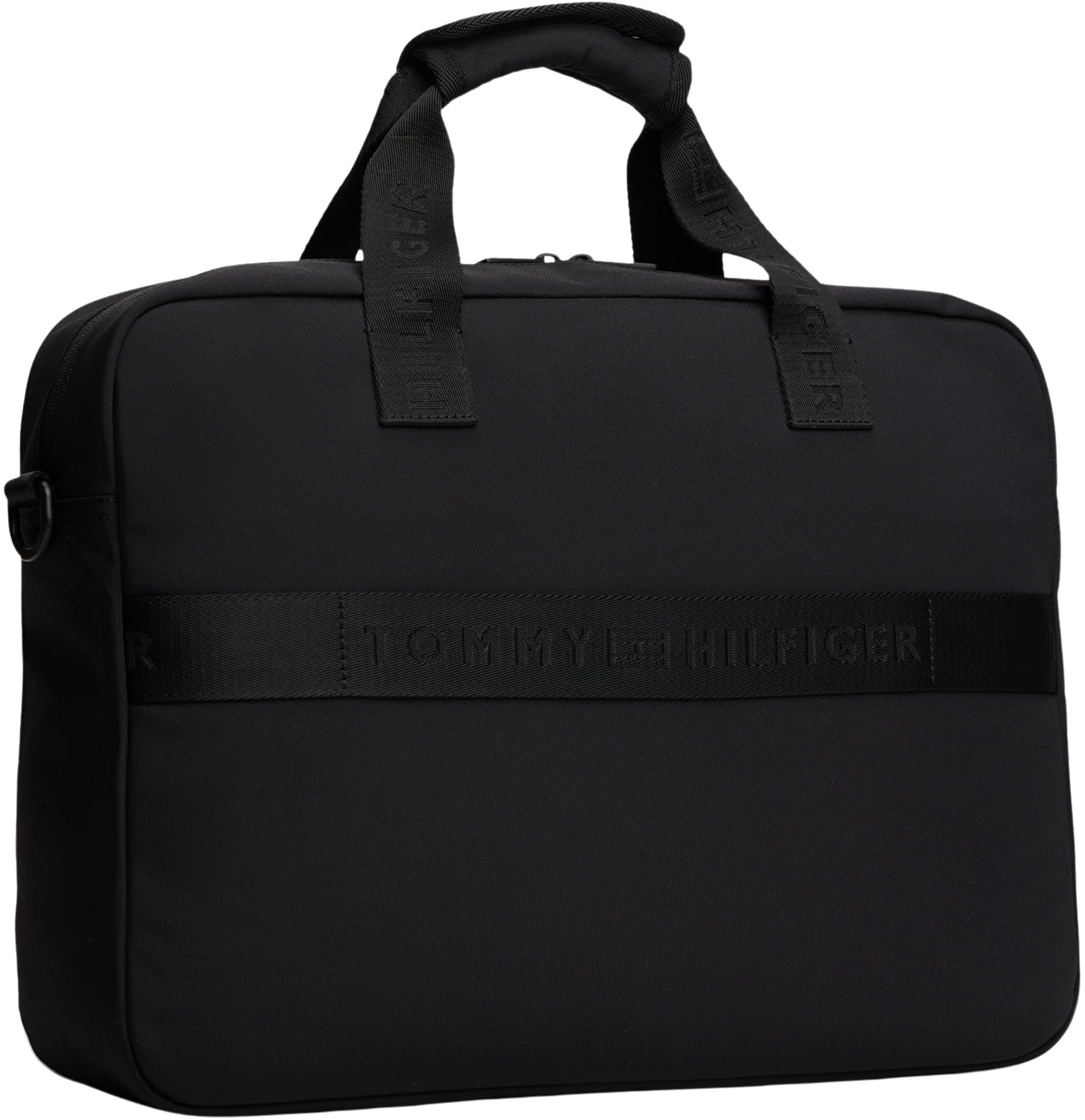 Tommy Hilfiger TH COMMUTER COMPUTER BAG Sacoche d'ordinateur pour homme Noir Taille unique
