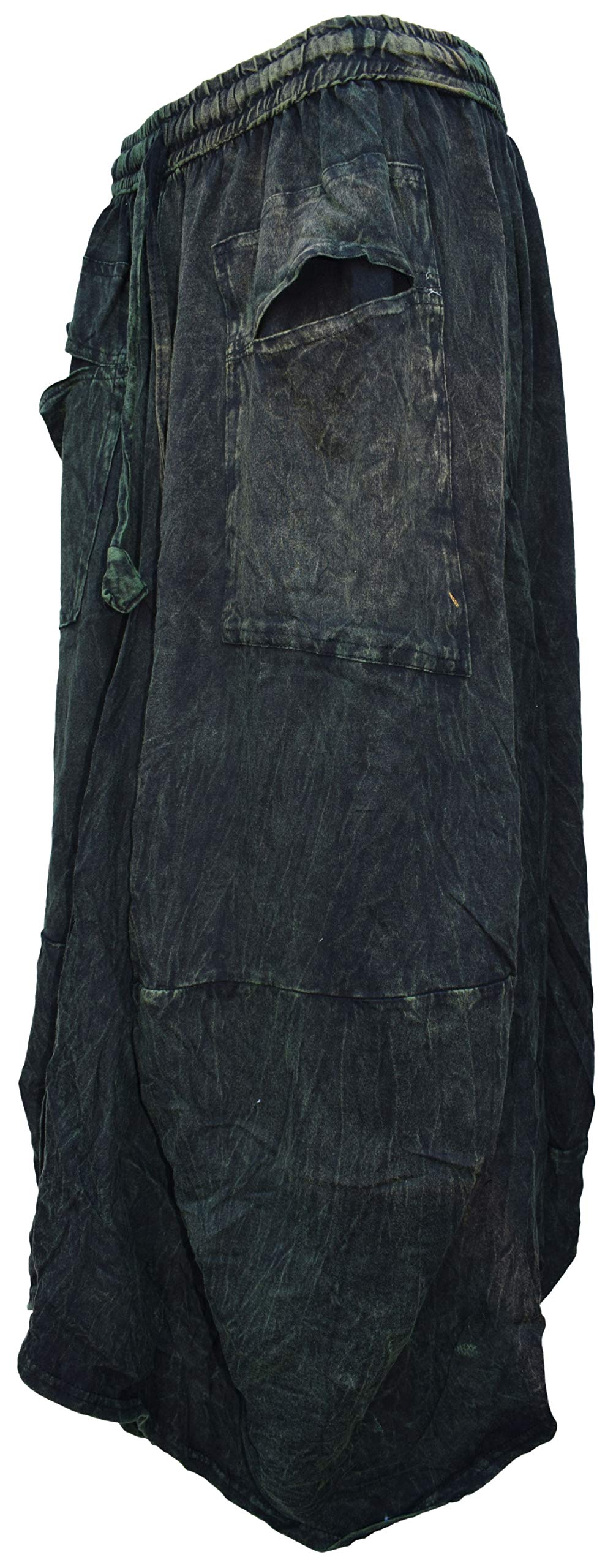 Gheri Da Donna Cotone Distressed Aperto Tasca Ciao Basso Gonna