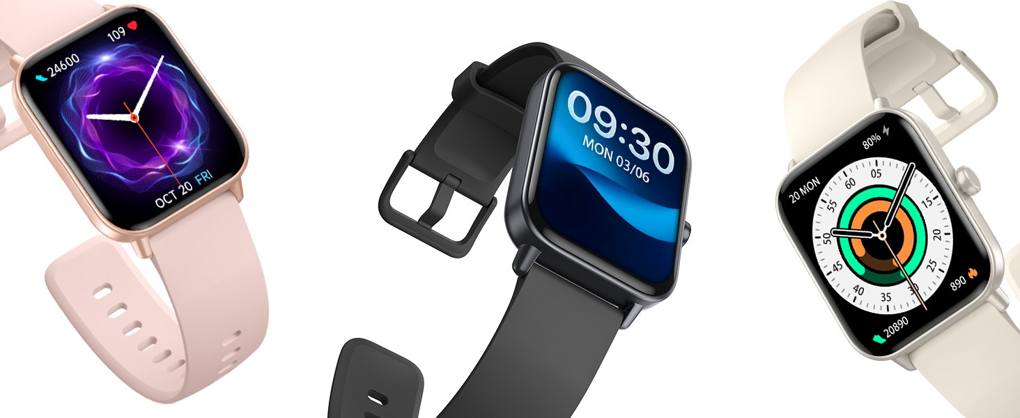 KALINCO Smartwatch voor heren en dames, sporthorloge, stappenteller