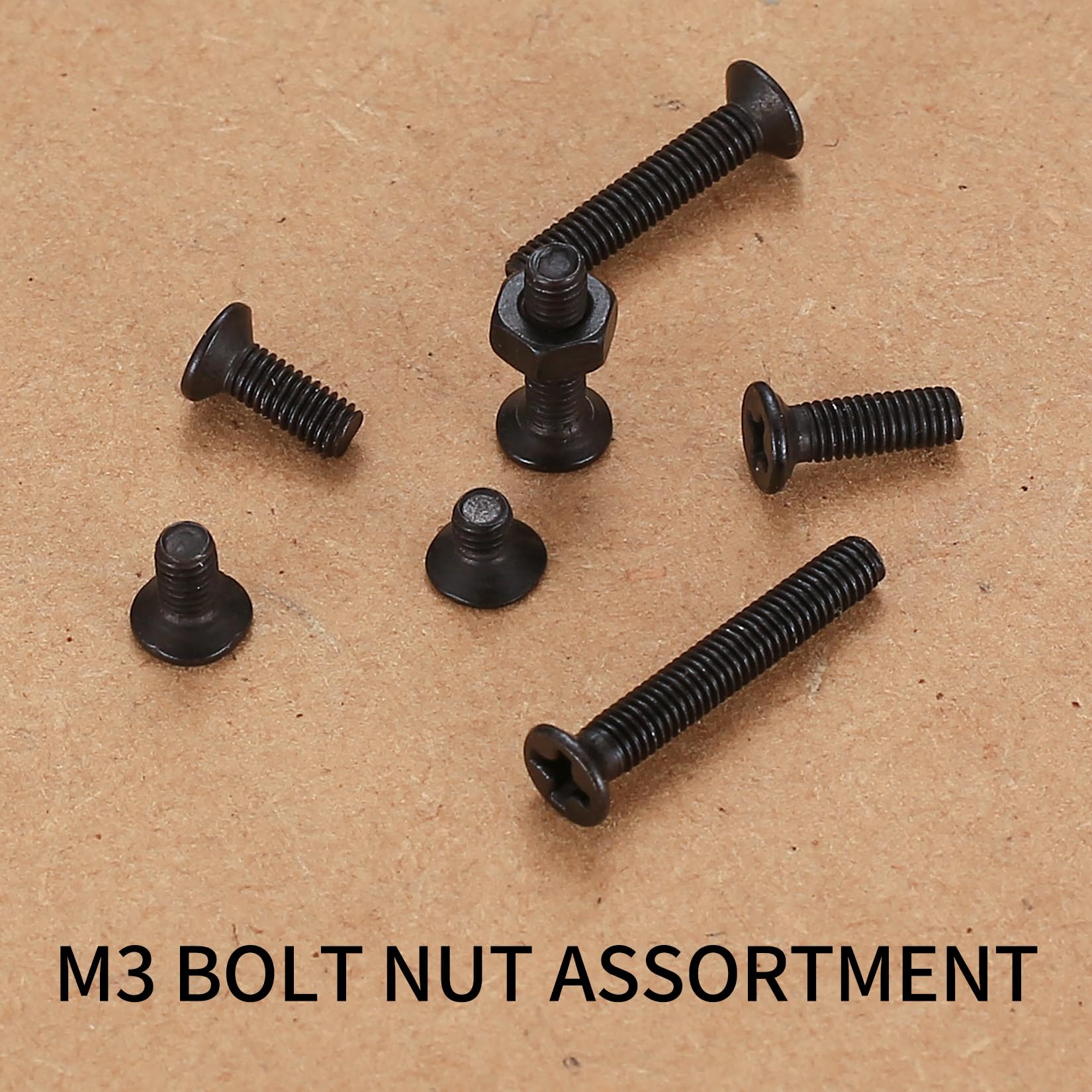 Kit Viti E Dadi M3 M4 - 790 Pezzi Completo Con Testa Svasata E Piatta | Set Bulloneria Professionale - Foto 6