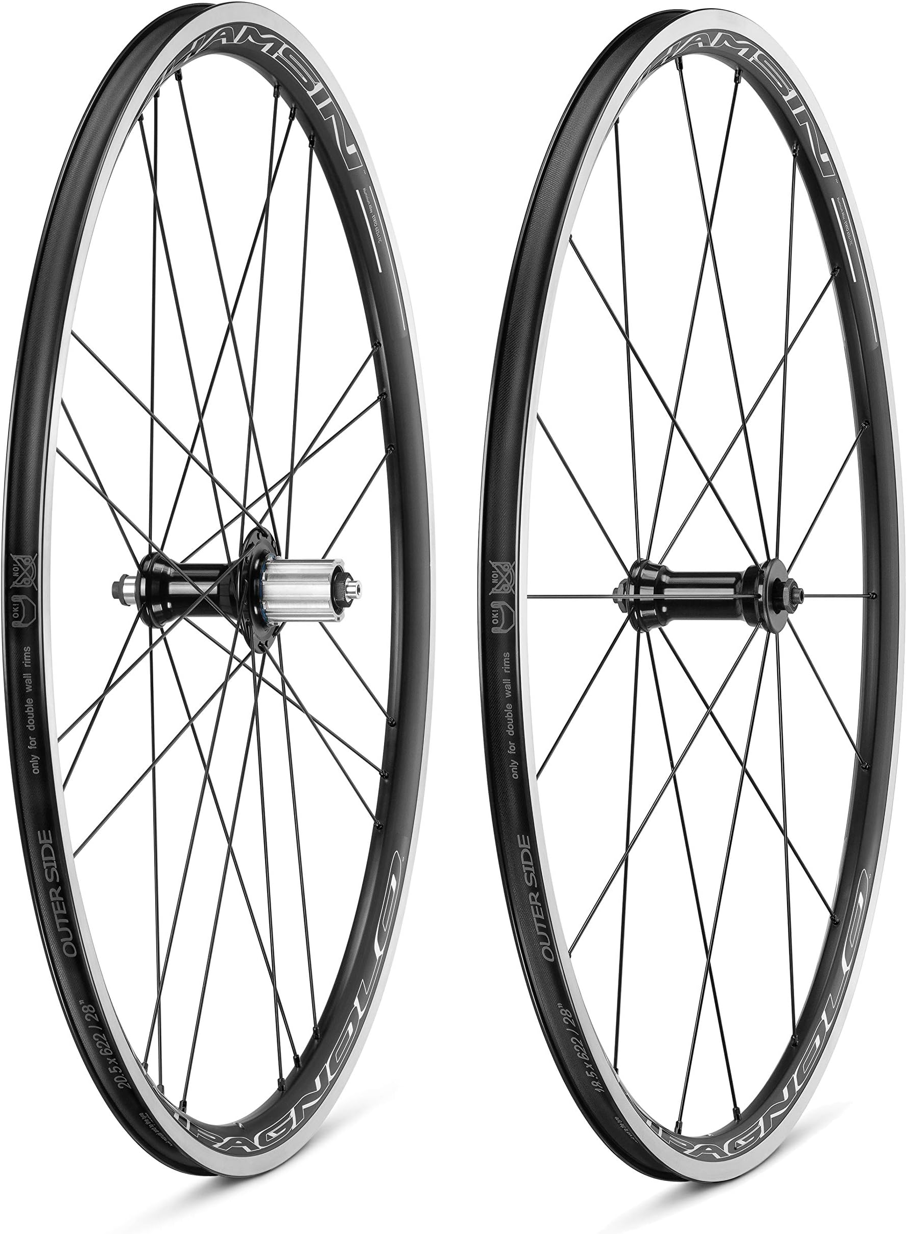 Campagnolo Khamsin Wheelset, 700c Road Clincher, Black