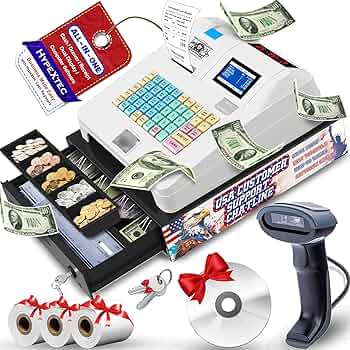 Amazon.com : 2025 HypeXtec Smart Cash Register with Cash