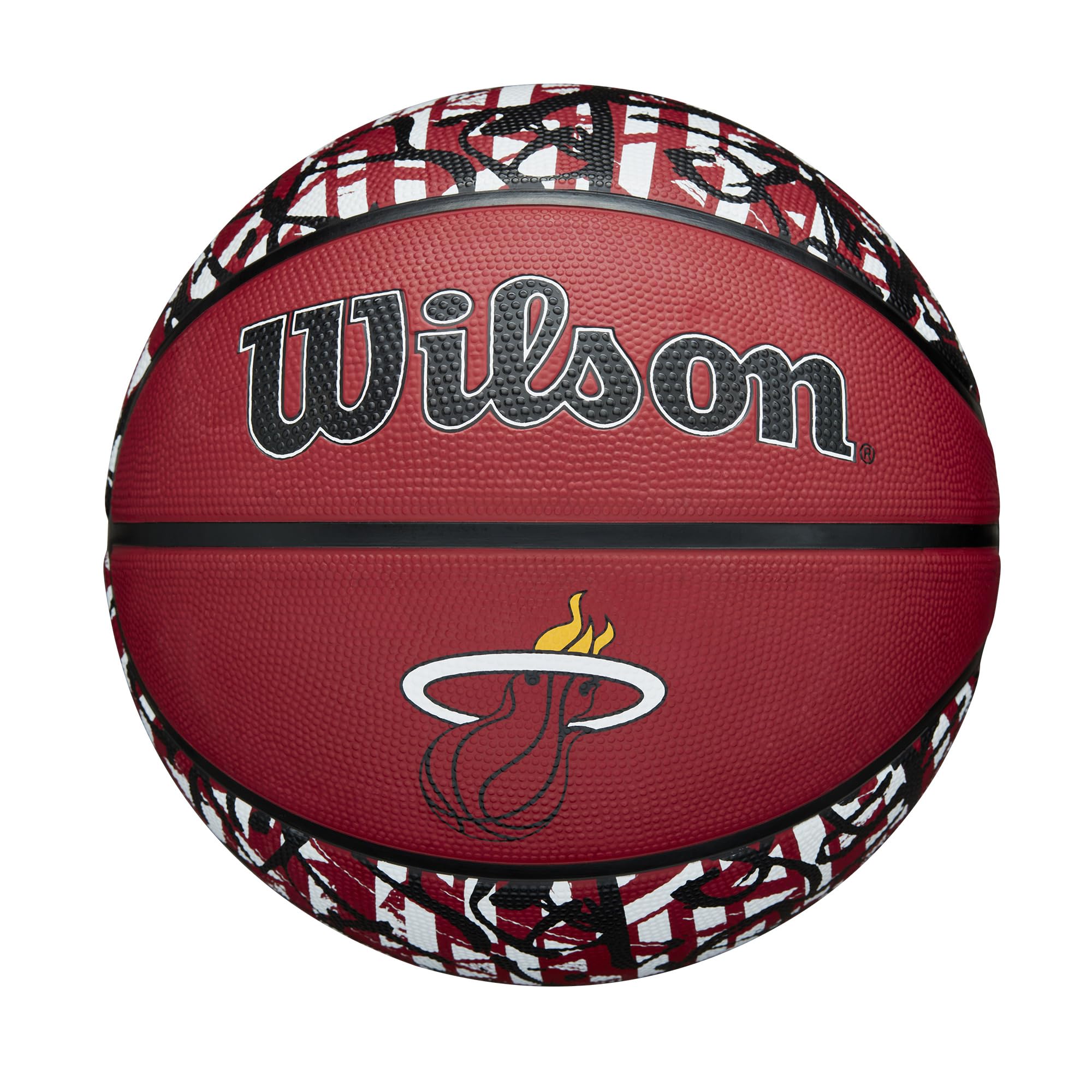 WILSONNBA Team Graffiti Basketballs - Size 7-29.5"