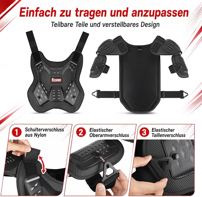 Equipo protector para niños eesport para motocross y ciclismo miniatura 4