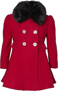 little girls red coat