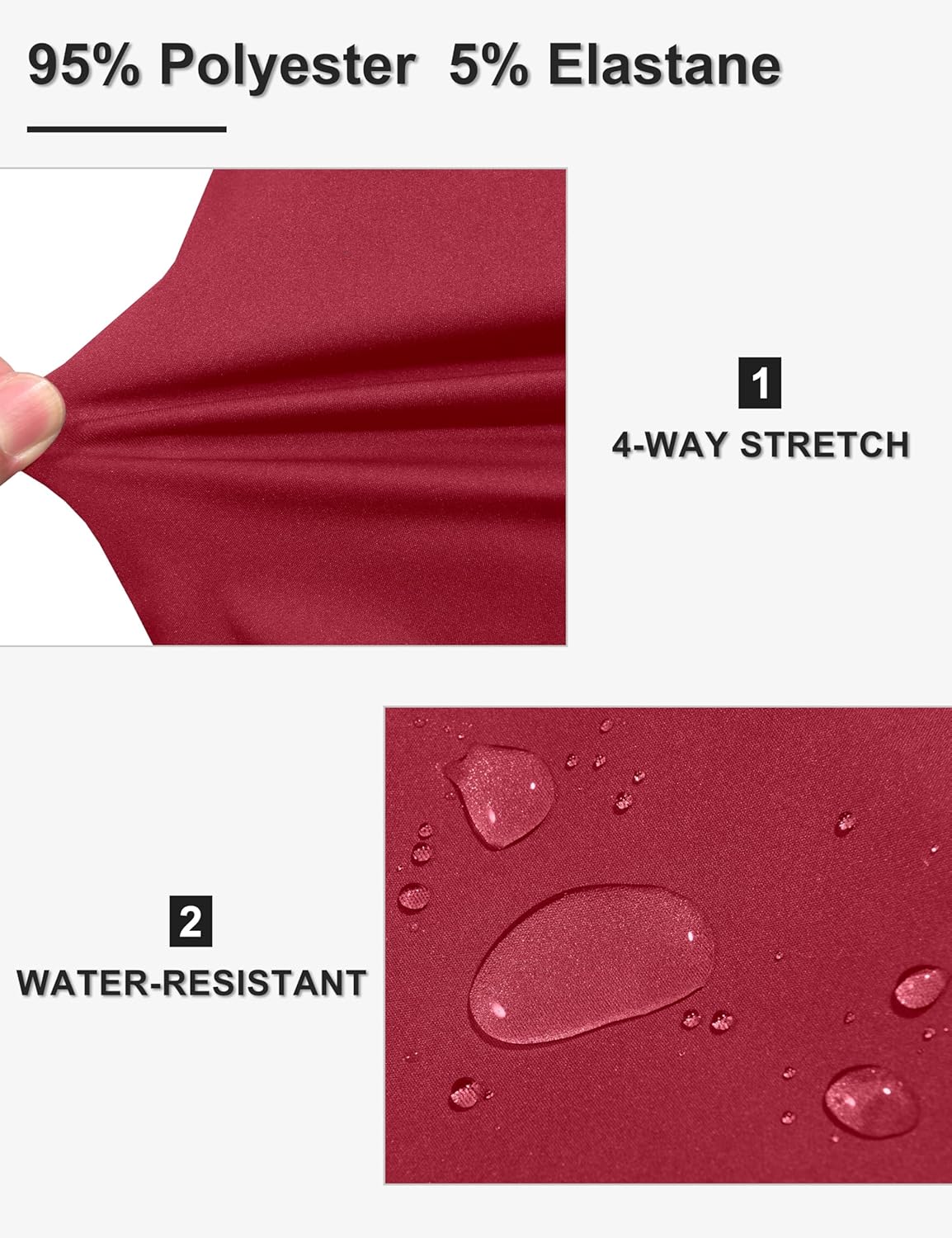 Little Donkey Andy Women's Short Sleeve Jacket Windproof Lightweight Vest for Golf Hiking Running - Image 4