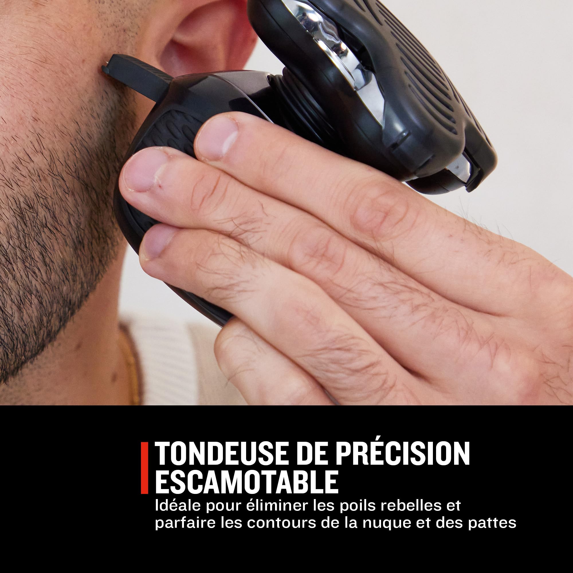 Remington Rasoir électrique [Spécial Tête rasée/chauve] RX5 Ultimate (Ultra Rapide & Facile, 5 têtes rotatives flexibles, Résultat Précis, Utilisation sans Fil 50min,Wet&Dry) Tondeuse XR1501