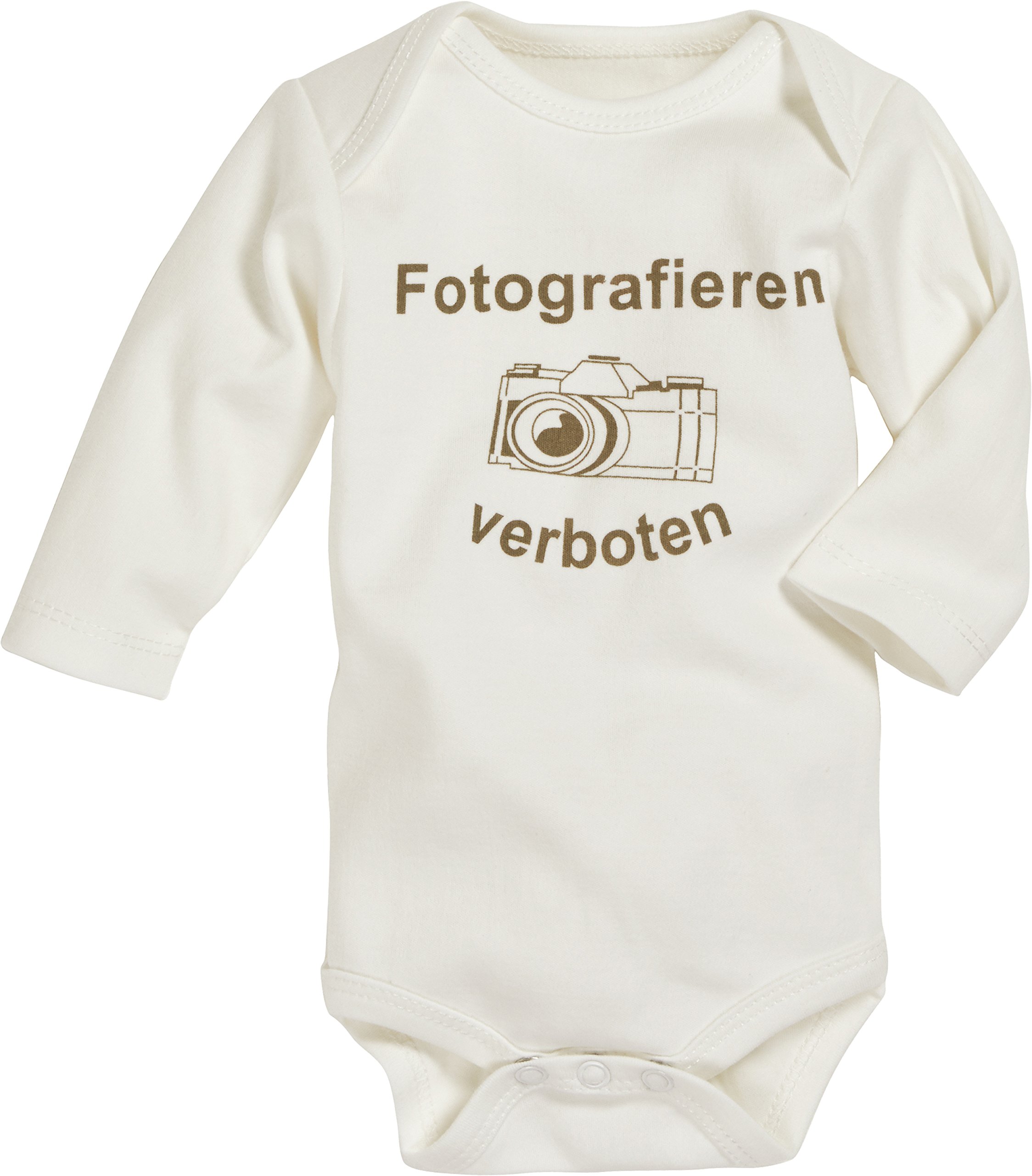SchnizlerUnisex Baby Body 1/1-Arm 'Fotografieren verboten' Bodysuit (pack of 1)