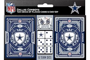 Dallas Cowboys Cards and Dice Set: Elevate Your Game Day Entertainment