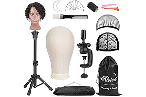 Versatile Wig Mannequin Stand: A Complete Cosmetology Solution