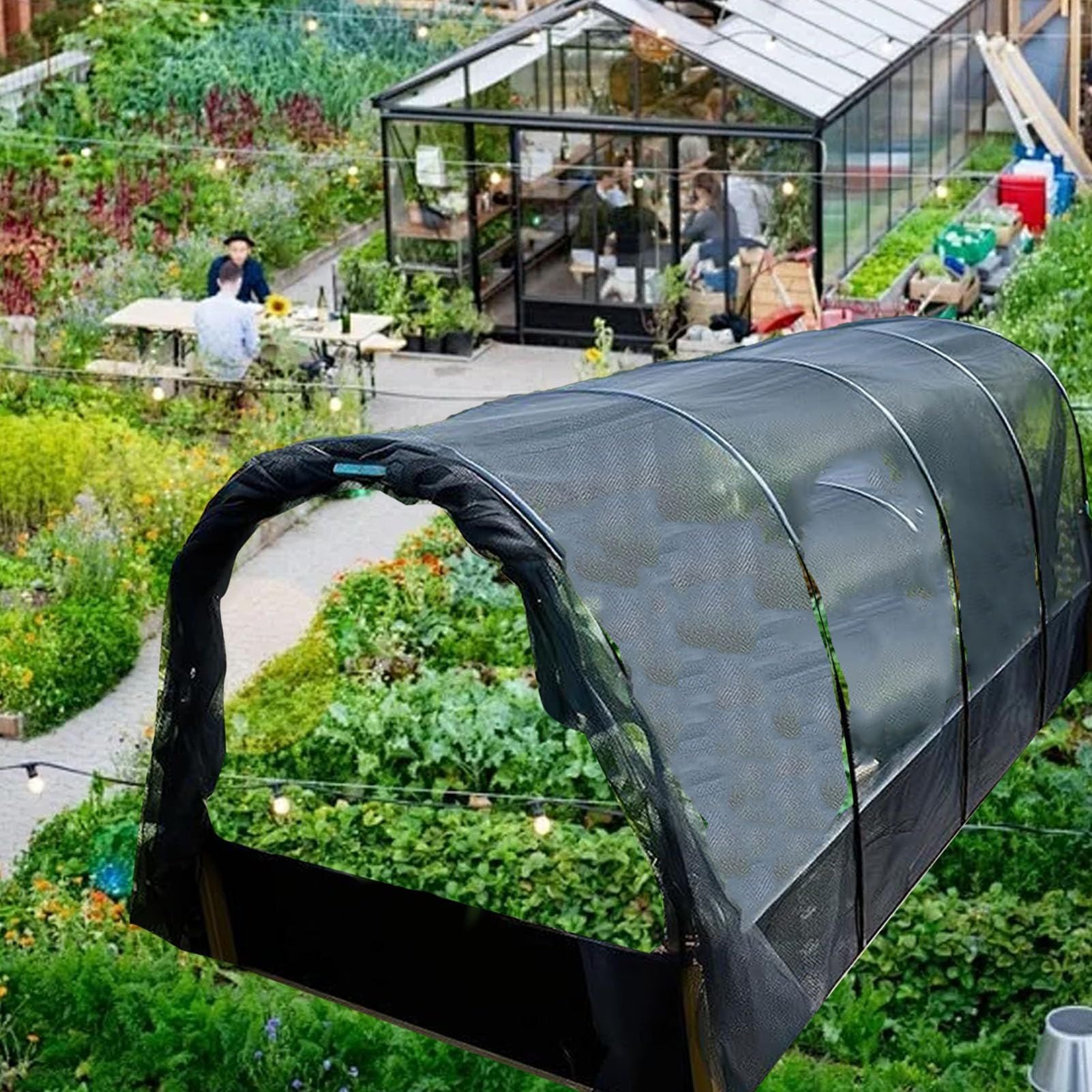 Filet de protection de jardin pour parterres de semis | Filet de protection en maille ultra fine pour clôtures et jardins – Idéal pour la lutte contre les parasites et la croissance des plantes