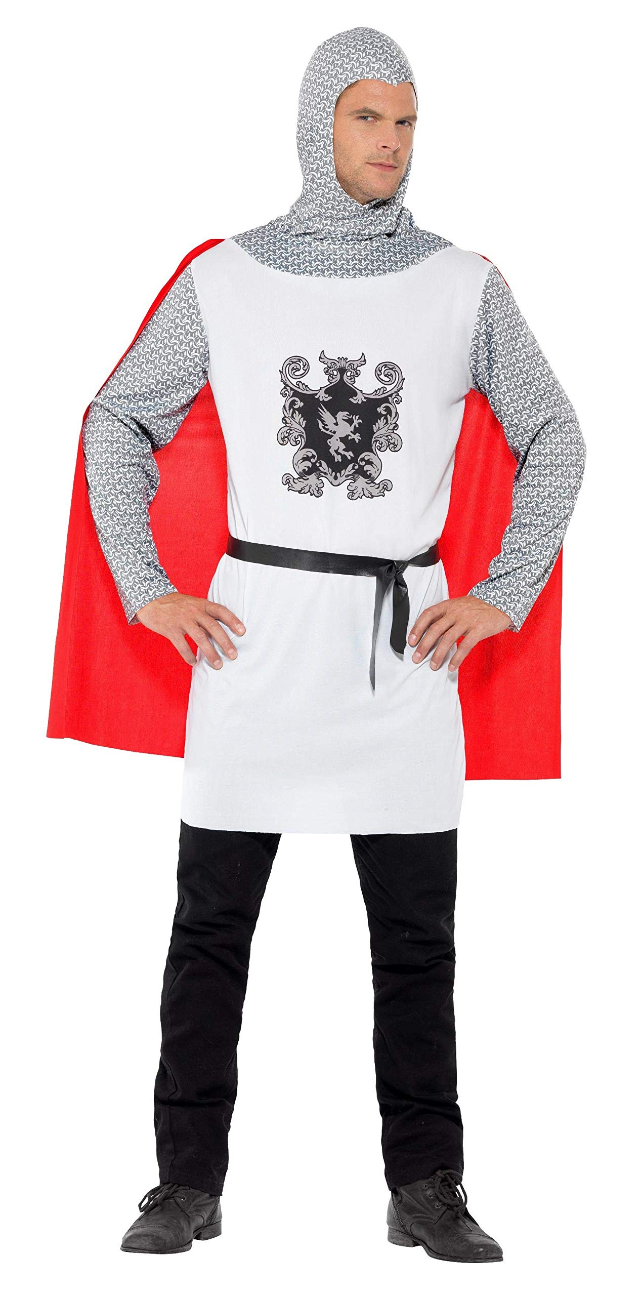 My Other Me Disfraz De Caballero Medieval Hombre Talla M-L – Casaca, Capa, Hombreras Y Corona Para Recreaciones Y Carnaval