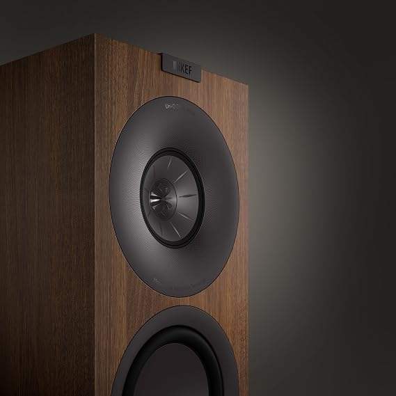 KEF Q7 Meta Floorstanding Speaker (Walnut, Each)