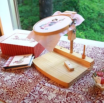 Amazon | エディ工房(EDDY WOODWORKS) 刺繍フープスタンド【ST