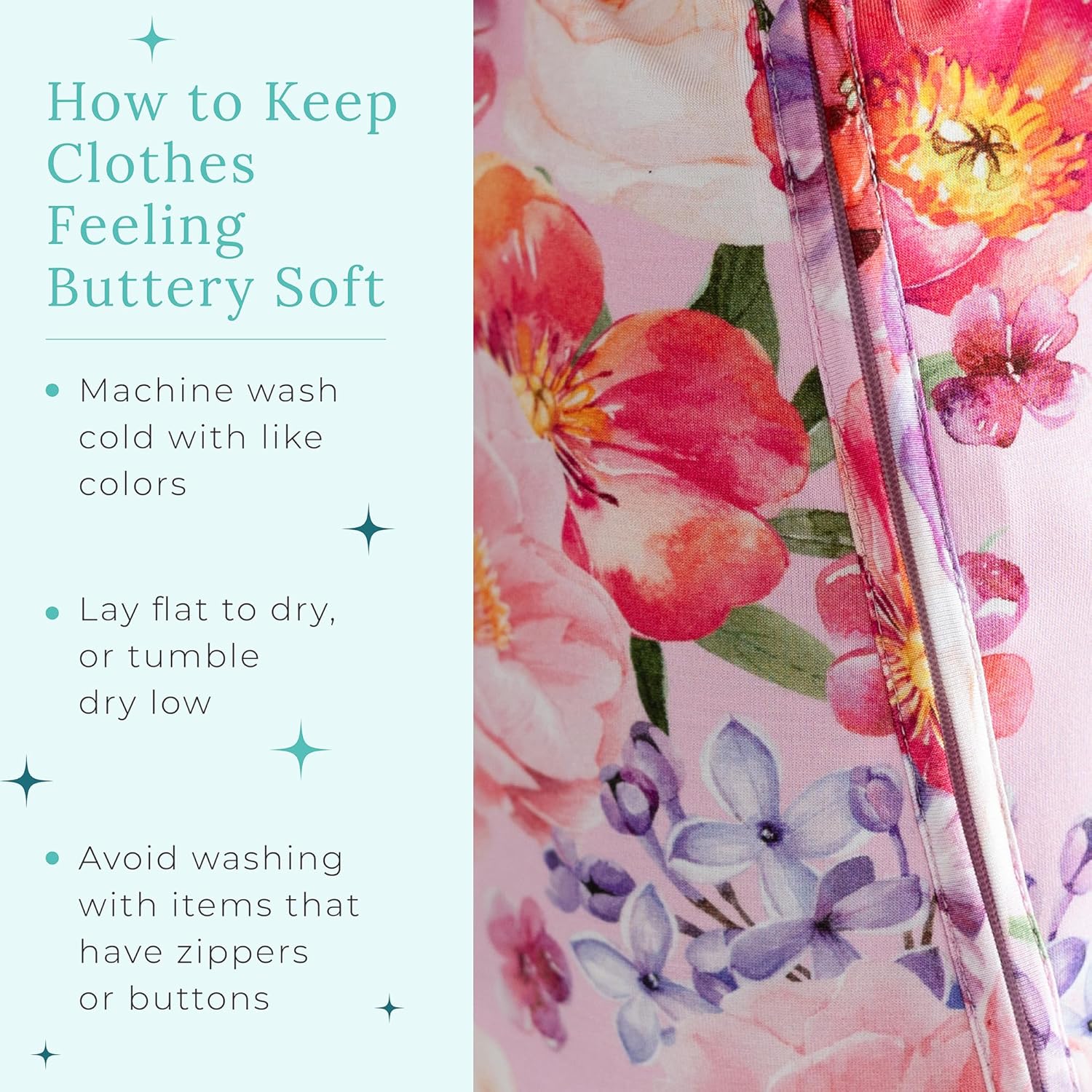 Posh Peanut Convertible Baby Sleepers - Girls Footless Baby Pajamas with 2 Way Zipper for Easy Diaper Changes - Brisa, 9-12 Months - Image 9