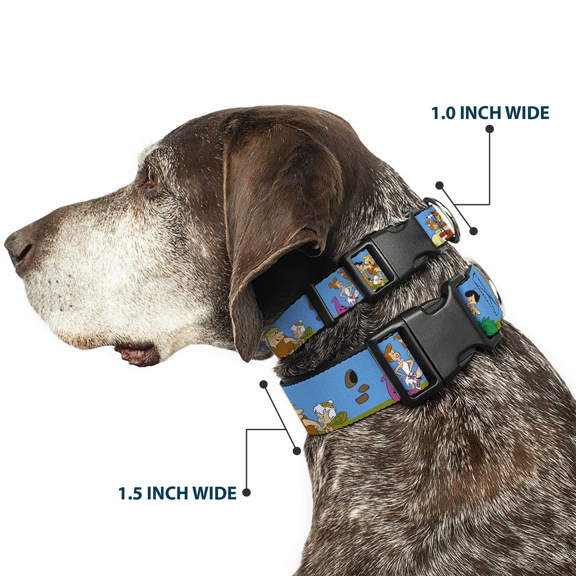 Amazon.co.jp: The Flintstonesペット首輪、犬の首輪プラスチック