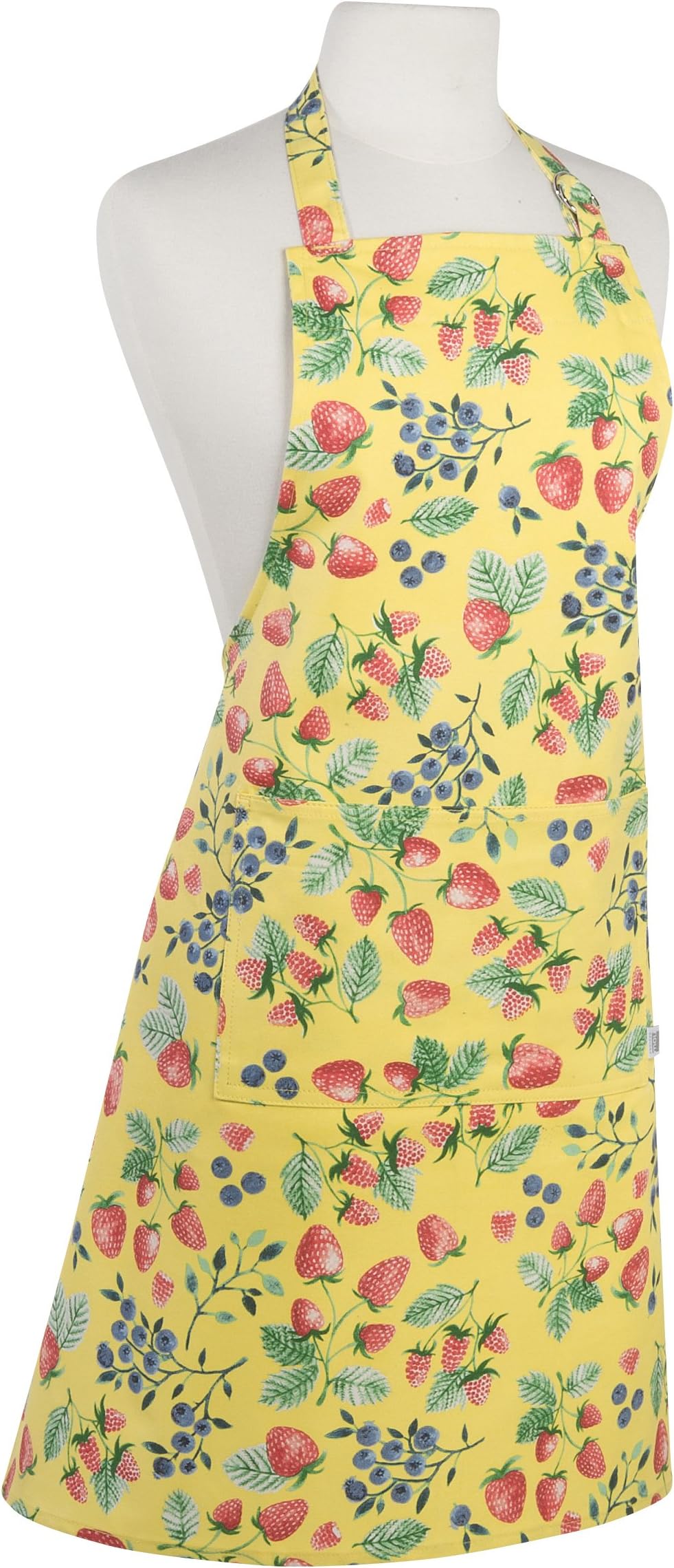 Now Designs Berry Patch Chef's Kitchen Apron Berry Print, 28 x 32 inches