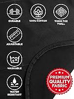 Vista 6 de ApronMen - Funny Apron For Men - BBQ Gifts for Men & Unique Gifts for Fathers - Mens Black Aprons for Grilling Enciende las parrillas