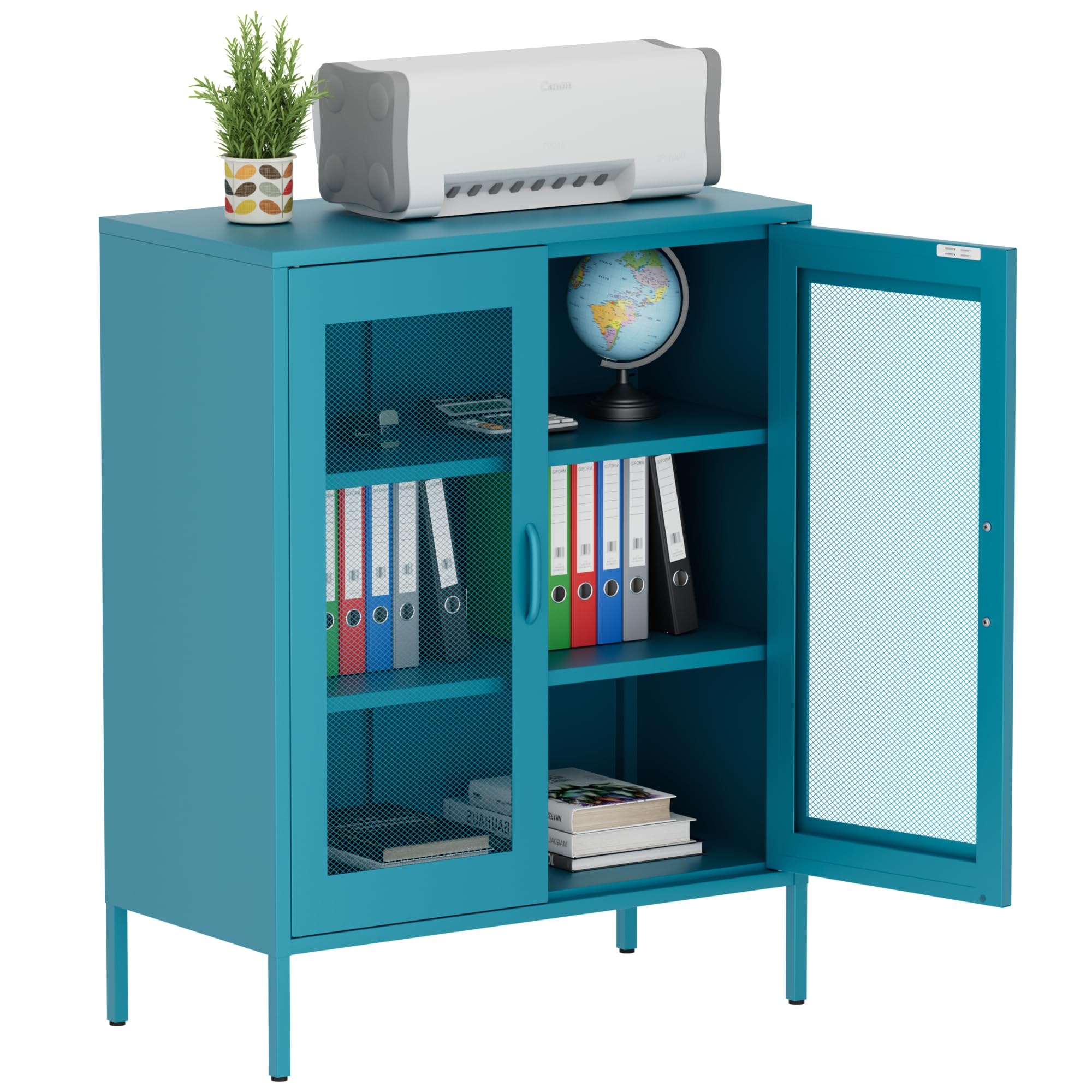 Amazon.com: Washsemba Metal Storage Cabinet with Mesh Doors