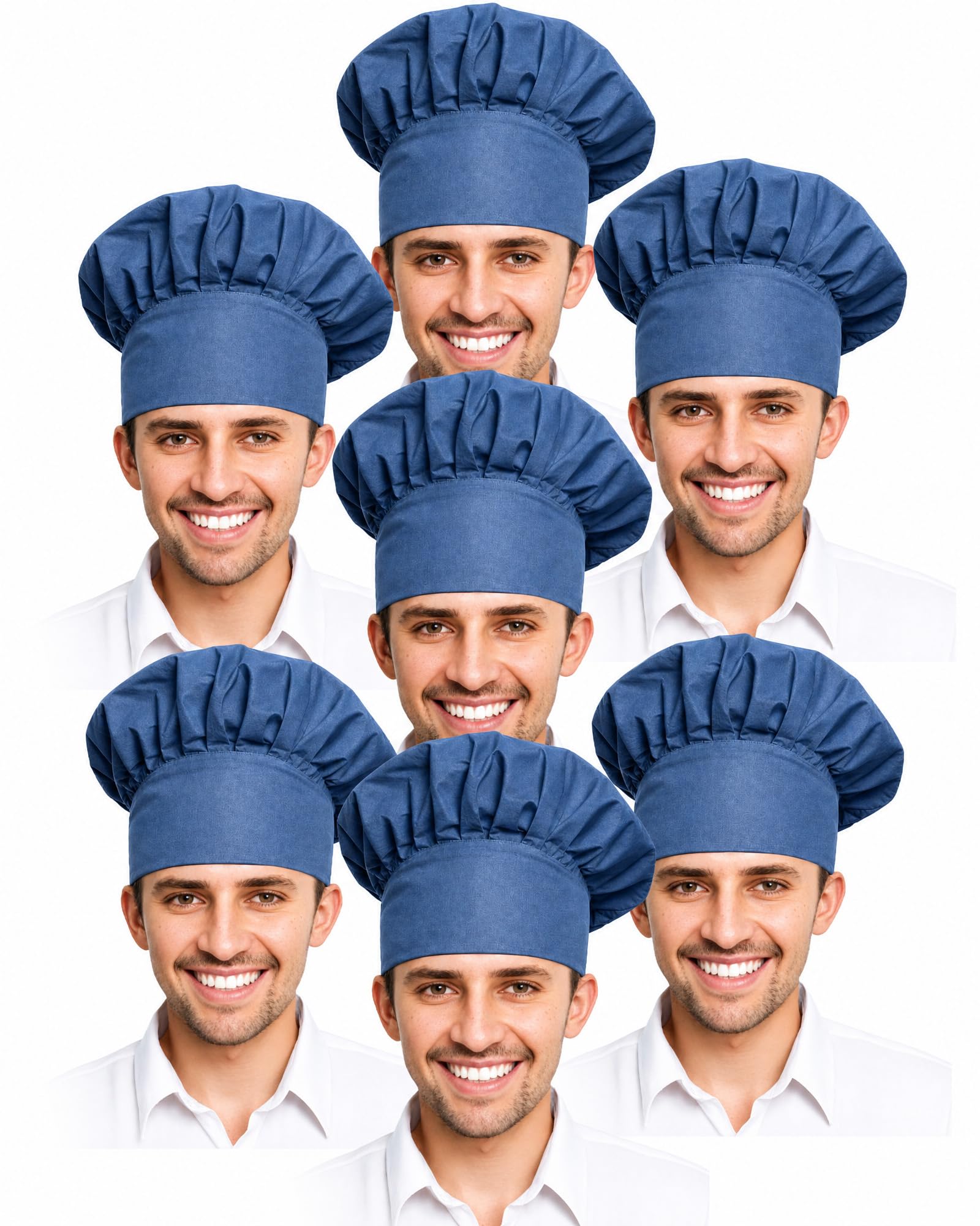 Xeoxarel Chef Hat for Men/Women, Baker Kitchen Cooking Cap