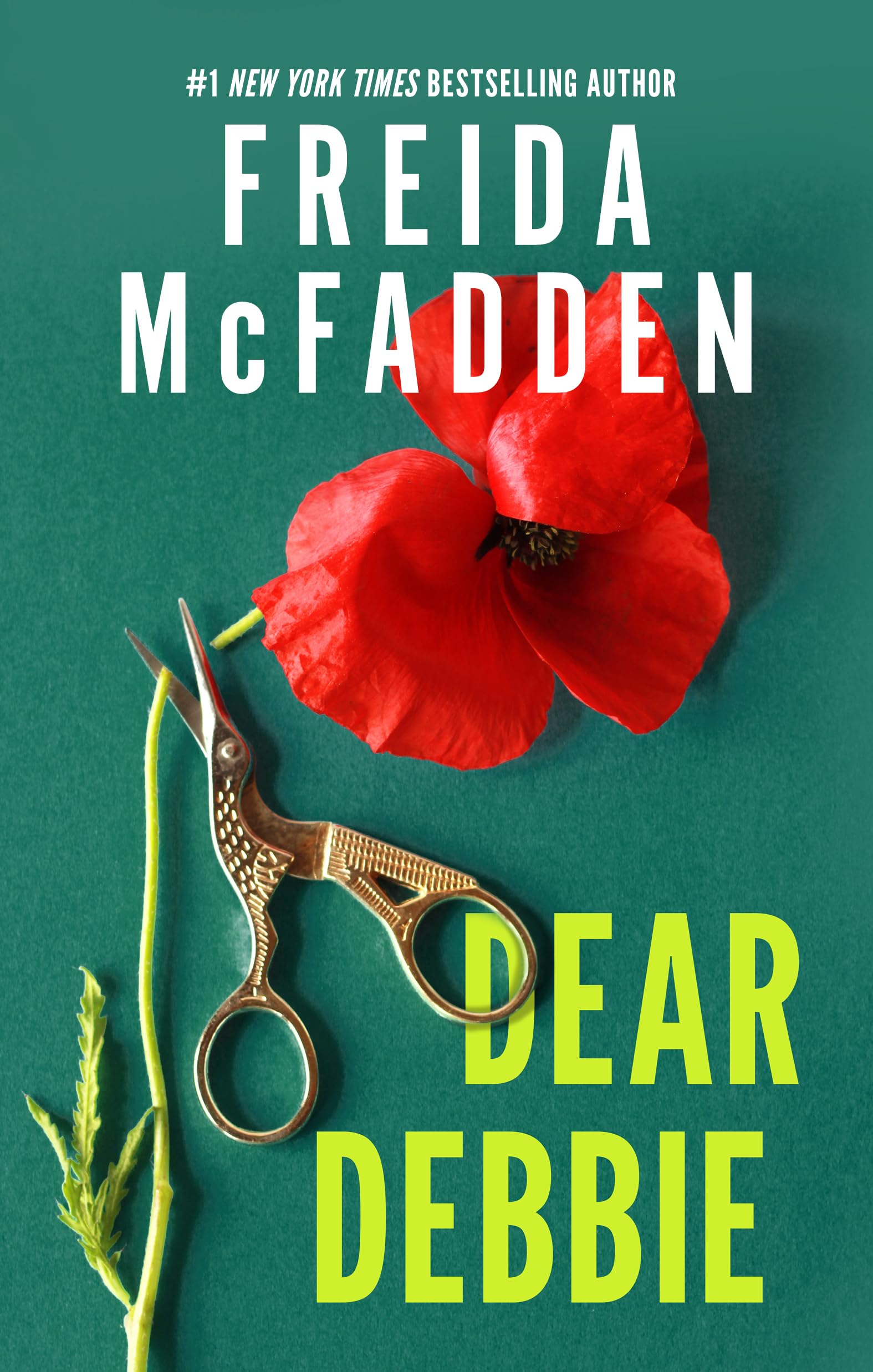 Cover image of Dear Debbie by Freida McFadden