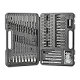 Drill Bit Set/Screwdriver Bit Set Combo, 109-Piece (BDA91109)