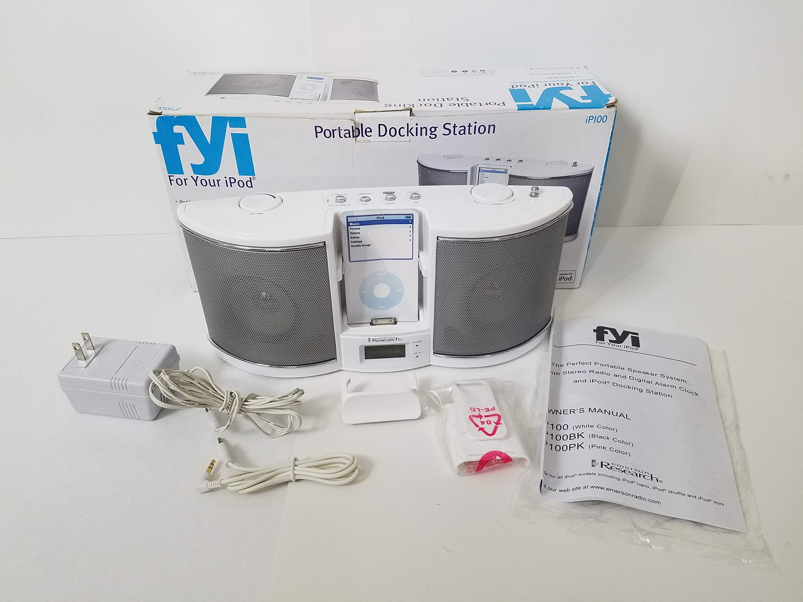 Amazon.com: Emerson iTone iP100 Portable Sound System for iPods