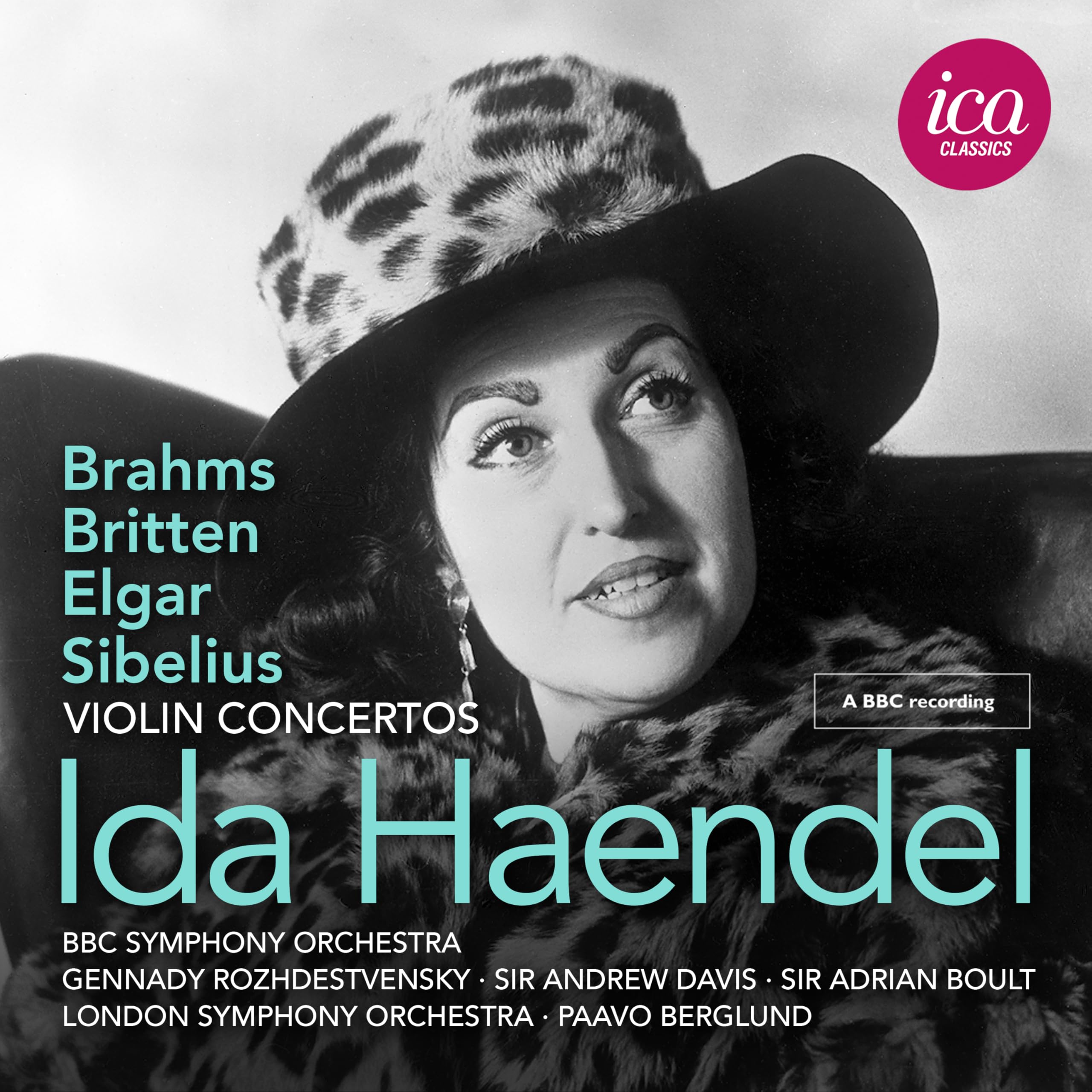 Britten, Brahms, Elgar & Sibelius: Violin Concertos