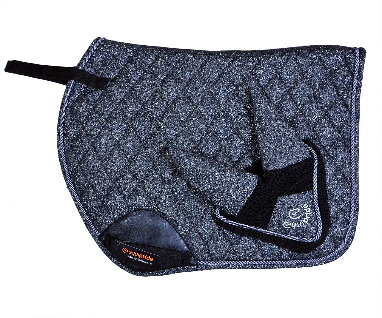 Tapis Dressage Anatomique Tapis De Selle Wagner-Germany DR - Avec Bonnet Anti-mouches Strass Accessoire Cheval Flycap