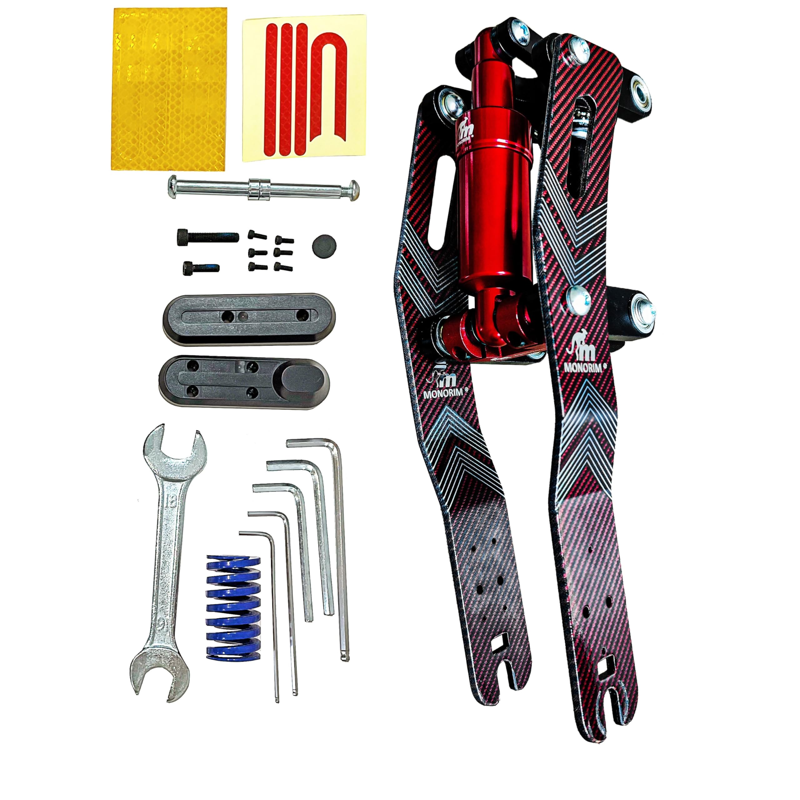 Monorim M4S Kit de suspension avant compatible avec scooter électrique Xiaomi 4 Mi4Lite Mi4Pro (pas pour Gen2)