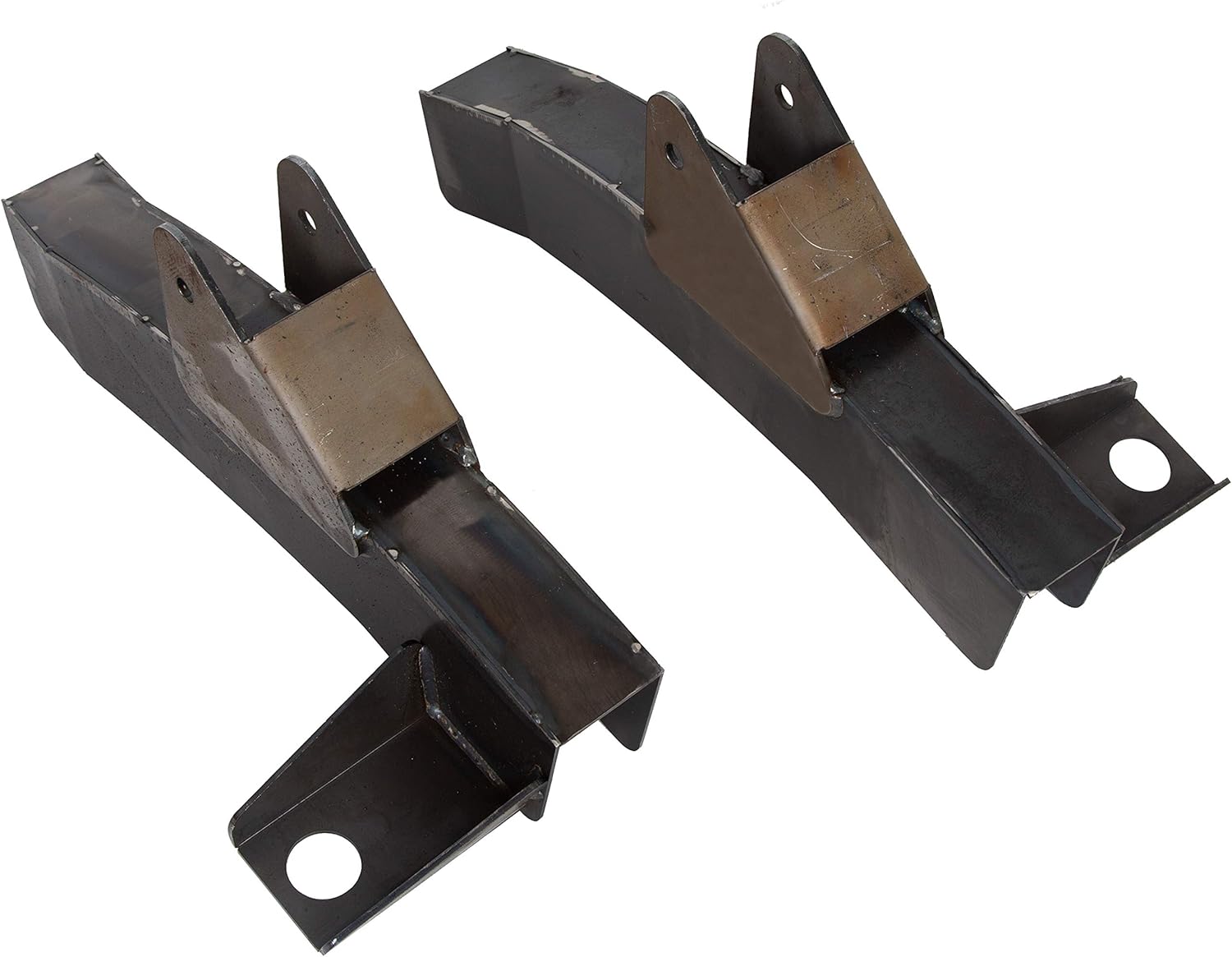 ECOTRIC Front Trail Control Arm and Center Skid Plate Frame Rust Repair Kit Compatible with 1997-2002 Jeep Wrangler TJ (2 Packages)