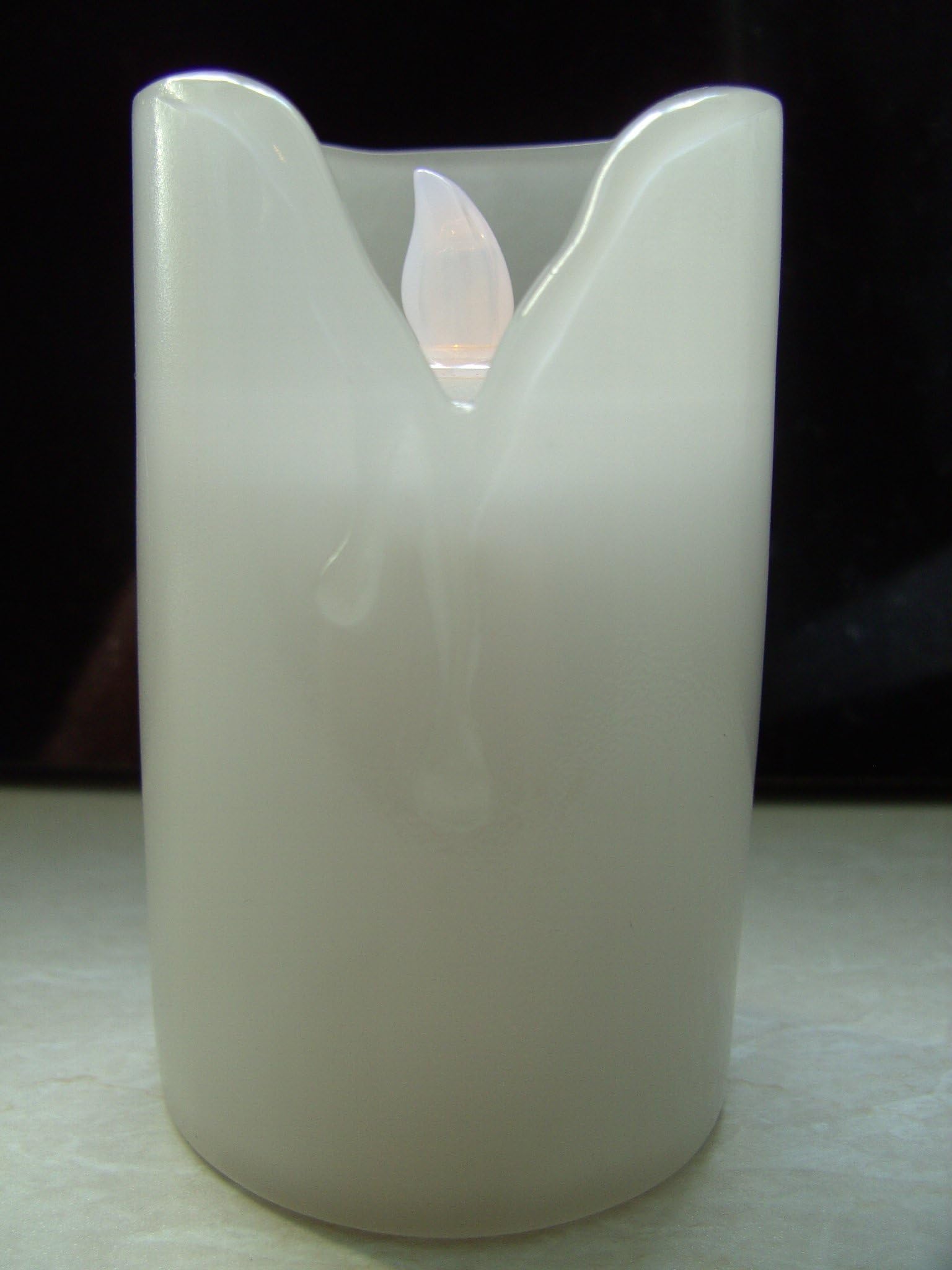 Aeternum LED Grave Candle White | Electric | K.A. Rangoria Grave Candle Candle White