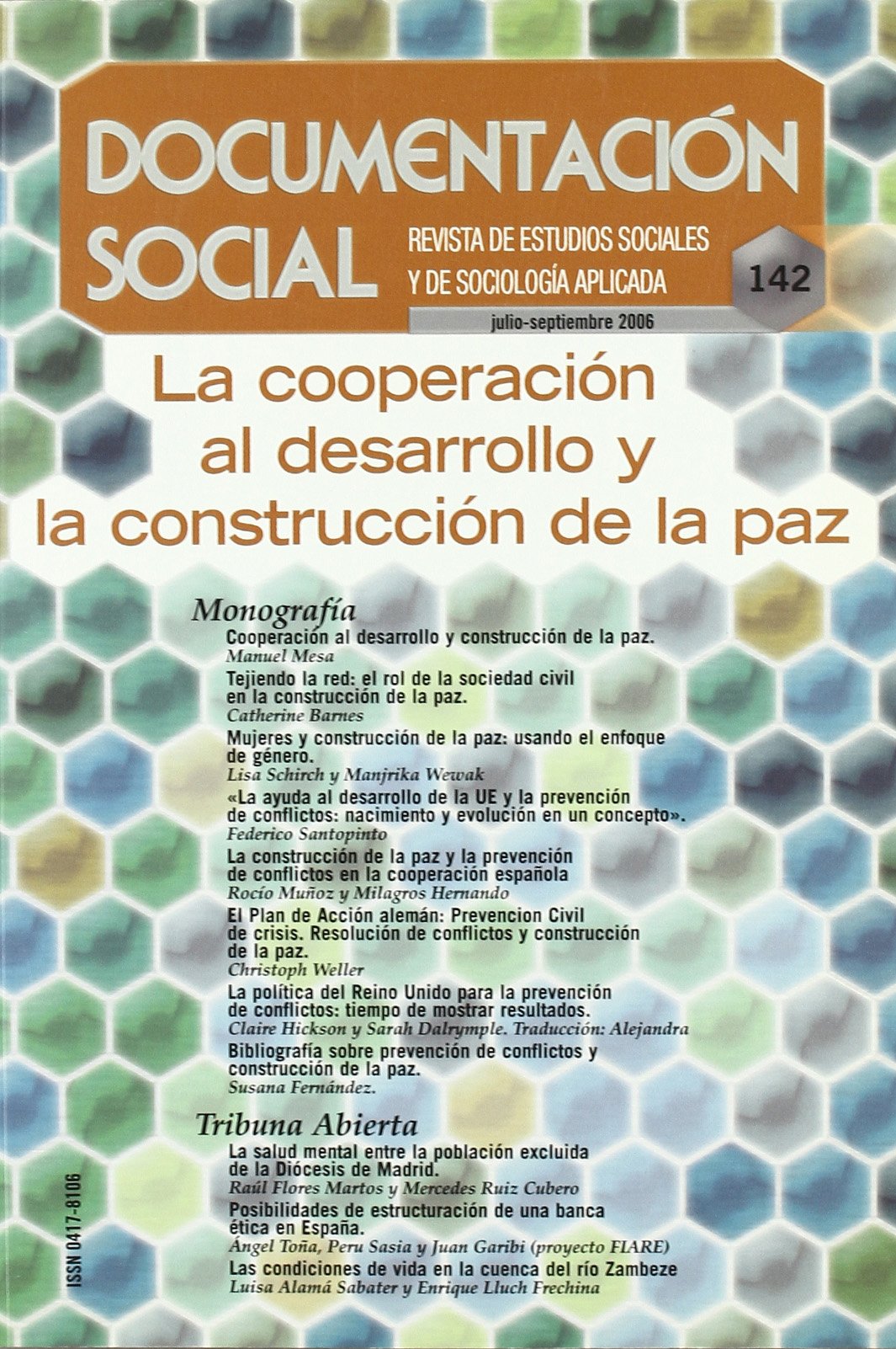 La cooperación al desarrollo y la construcción de la paz